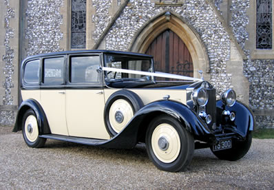 Vintage Rolls Royce Wedding Cars Surrey